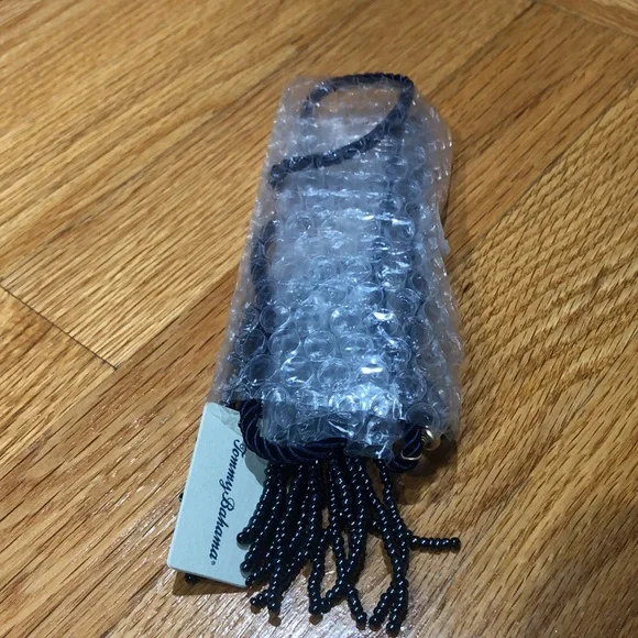 Tommy BAHAMA Island Navy Tassel Necklace 💎 🎥 - Picture 7 of 13